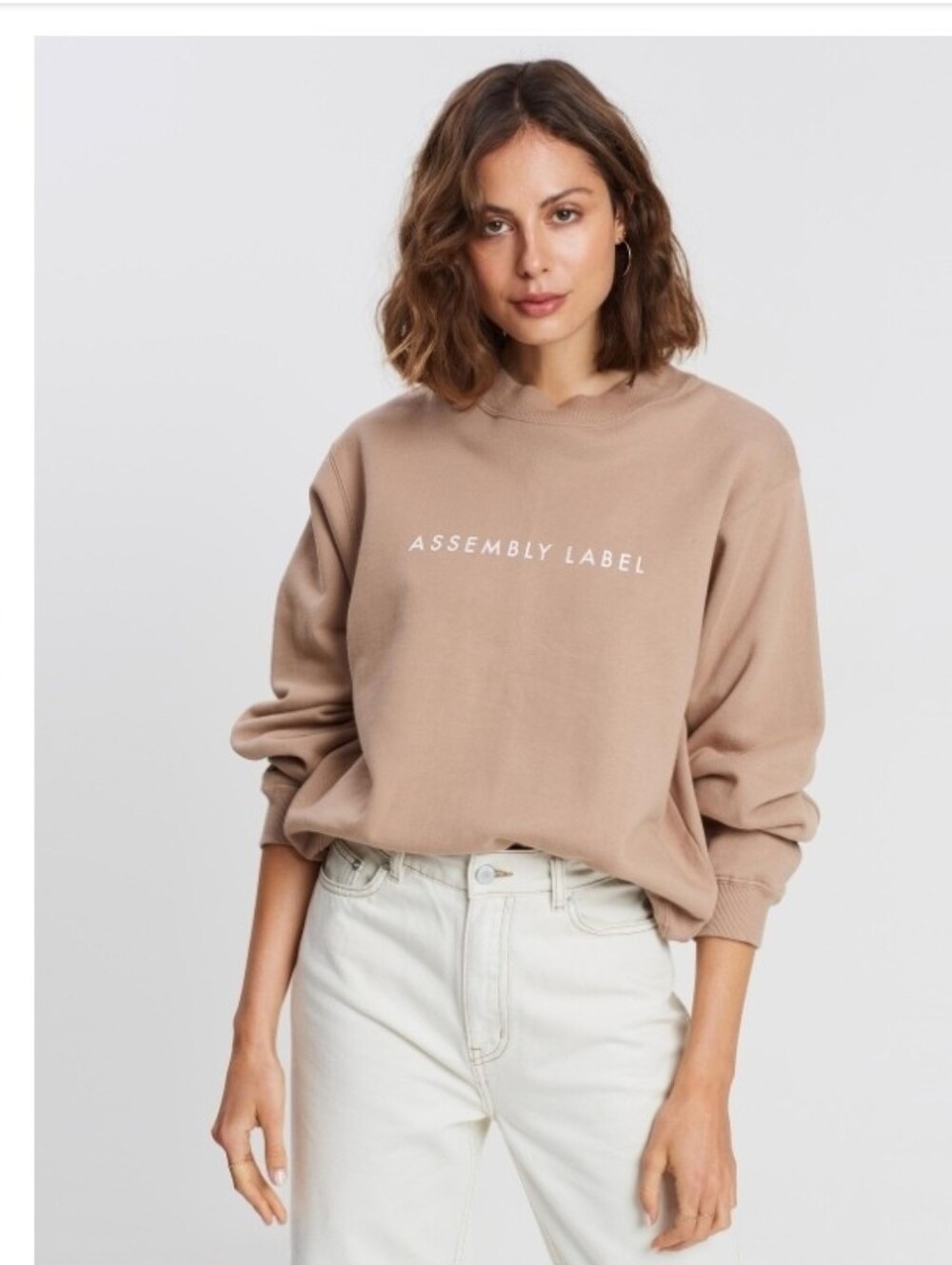 Assembly Labe lLogo Fleece Sweater